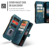 Samsung Galaxy S26 Caseme C30 Multifunktionel Pung - Blå