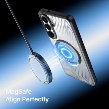 Samsung Galaxy S26 Dux Ducis Aimo Hybrid Cover - Kompatibel med MagSafe - Sort