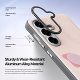Samsung Galaxy S26 Dux Ducis Luvy cover med fingerring/håndrem - lyserød / sommerfugl