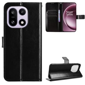 OnePlus 15 Pung Etui med Stativ - sort