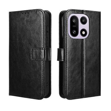 OnePlus 15 Pung Etui med Stativ - sort
