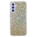 Samsung Galaxy S26 Glitter Flakes TPU Cover - Guld