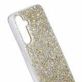 Samsung Galaxy S26 Glitter Flakes TPU Cover - Guld