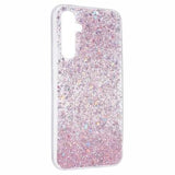 Samsung Galaxy S26 Glitter Flakes TPU Cover - Pink