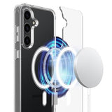 Samsung Galaxy S26 Hybrid Cover - MagSafe Kompatibel - Gennemsigtig