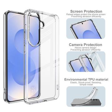 Samsung Galaxy S26 Imak UX-10 Stødsikkert TPU Cover - Gennemsigtig