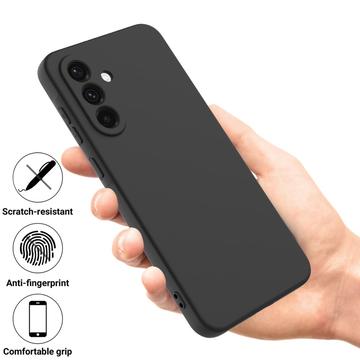 Samsung Galaxy S26 Pro Flydende silikone cover med håndrem - sort