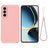 Samsung Galaxy S26 Flydende silikone cover med håndrem - Pink