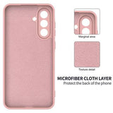 Samsung Galaxy S26 Flydende silikone cover med håndrem - Pink