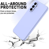 Samsung Galaxy S26 Flydende silikone cover med håndrem - Lilla