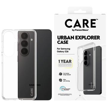 Samsung Galaxy S26 PanzerGlass Care Urban Explorer Cover - Gennemsigtig