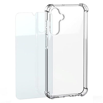 Samsung Galaxy S26+ Mobeen Clear Cover og 9H hærdet glas sæt GP-FPS947AEGTW - Gennemsigtig