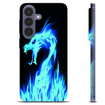 Samsung Galaxy S26+ TPU Cover - Blå Ild Drage