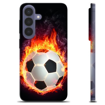 Samsung Galaxy S26+ TPU Cover - Fodbold Flamme