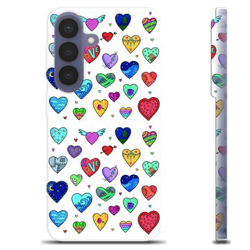 Samsung Galaxy S26+ TPU Cover - Hjerter