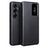 Samsung Galaxy S26 Qialino Smart View Flip Lædercover - Sort