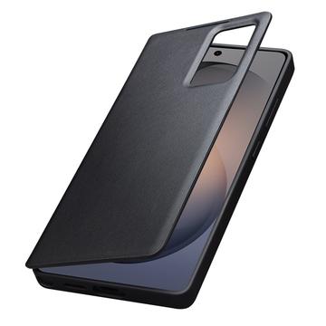 Samsung Galaxy S26 Qialino Smart View Flip Lædercover - Sort