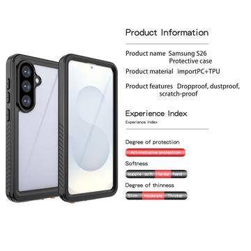 Samsung Galaxy S26 Redpepper FS IP68 Vandtæt Cover - Sort
