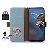 Samsung Galaxy S26 Pung læder cover med RFID - blå