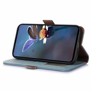 Samsung Galaxy S26 Pung læder cover med RFID - blå