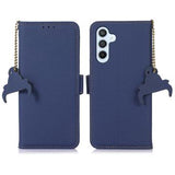 Samsung Galaxy S26 Pung læder cover med RFID - Sapphire