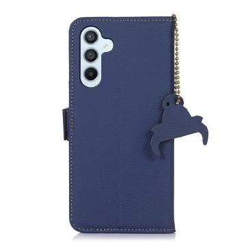 Samsung Galaxy S26 Pung læder cover med RFID - Sapphire