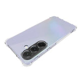 Samsung Galaxy S26 Stødsikkert Silikone Cover - Gennemsigtig