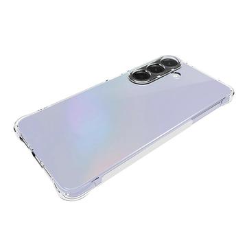 Samsung Galaxy S26 Stødsikkert Silikone Cover - Gennemsigtig