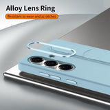 Samsung Galaxy S26 Smart hybrid cover med stående greb - Blå