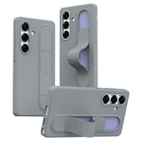 Samsung Galaxy S26 Smart hybrid cover med stående greb - mørkegrå