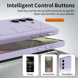 Samsung Galaxy S26 Smart hybrid cover med stående greb - Lilla