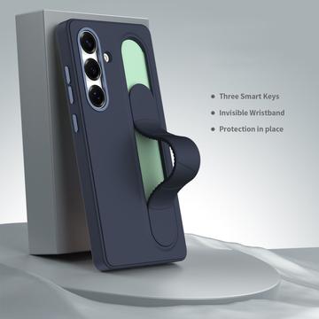 Samsung Galaxy S26 Smart hybrid cover med stående greb - Safir