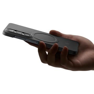 Samsung Galaxy S26 Spigen AirSkin Aramid Mag MagSafe Cover - Sort