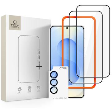 Samsung Galaxy S26 Tech-Protect Easy Set+ Skærmbeskyttelse Hærdet Glas - 9H - 3 stk.
