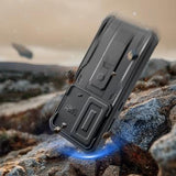 Samsung Galaxy S26 Tech-Protect Kevlar Cam+ 2-sæt cover - skærmbeskytter, kamerabeskytter, stativ - sort