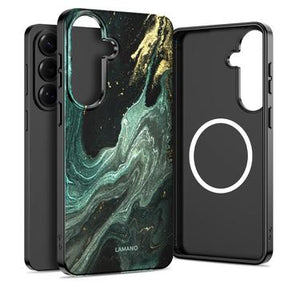 Samsung Galaxy S26 Tech-Protect Lamano MagSafe Cover - Verde Aura