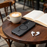 Samsung Galaxy S26 Tech-Protect MagSlim MagSafe Cover - mat Sort