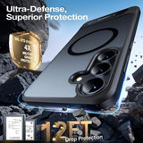 Samsung Galaxy S26 Torras Ostand L1 Magnetisk Cover med stativ - Sort