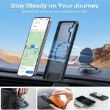 Samsung Galaxy S26 Torras Ostand L1 Magnetisk Cover med stativ - Sort