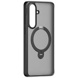 Samsung Galaxy S26 Torras Ostand Q3 Spin Magnetisk Cover - Sort