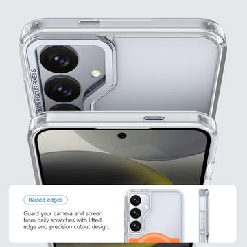 Samsung Galaxy S26 Tofarvet hybrid cover - MagSafe-kompatibel - Orange