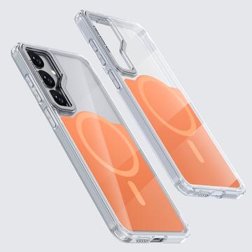 Samsung Galaxy S26 Tofarvet hybrid cover - MagSafe-kompatibel - Orange