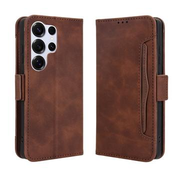 Samsung Galaxy S26 Ultra Kortholder Pung Etui - Brun