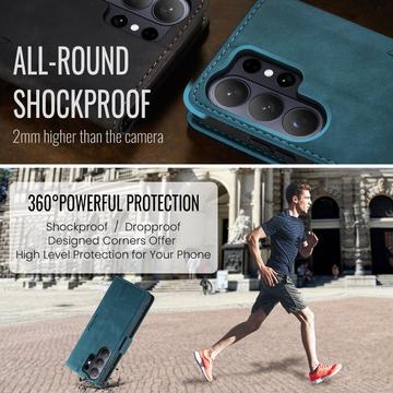 Samsung Galaxy S26 Ultra Caseme 013 Series Pung - Blå