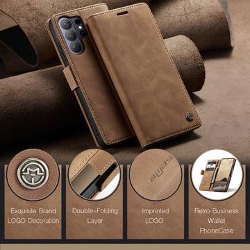 Samsung Galaxy S26 Ultra Caseme 013 Series Pung - Brun