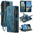 Samsung Galaxy S26 Ultra Caseme C30 Multifunktionel Pung - Blå
