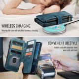 Samsung Galaxy S26 Ultra Caseme C30 Multifunktionel Pung - Blå