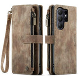 Samsung Galaxy S26 Ultra Caseme C30 Multifunktionel Pung - Brun