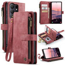 Samsung Galaxy S26 Ultra Caseme C30 Multifunktionel Pung - Rød