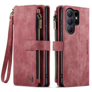 Samsung Galaxy S26 Ultra Caseme C30 Multifunktionel Pung - Rød
